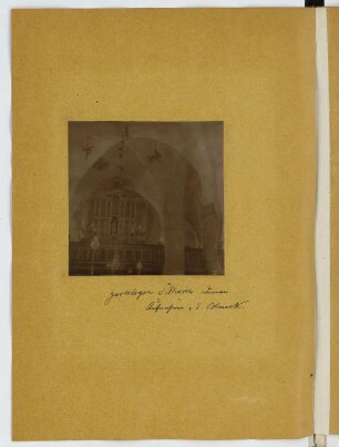 Marienkirche, Gardelegen: Innenansicht (aus: Skizzen- und Fotoalbum 28)