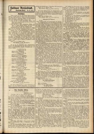 Zweite Ausgabe vom Freitag, den 24. Oktober 1913.