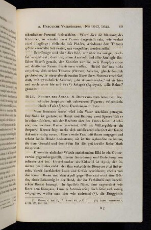 19, 1644. Flucht des Äneas.