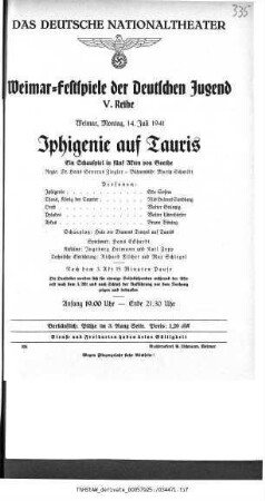 Iphigenie auf Tauris