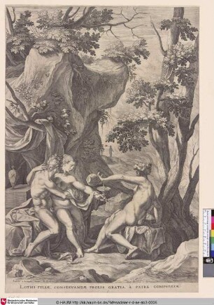 [Lot und seine Töchter; Lot and his daughters]