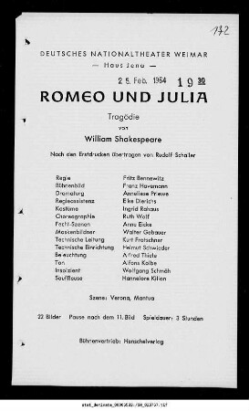 Romeo und Julia