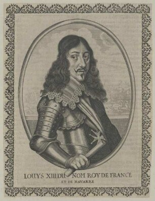 Bildnis von Louys XIII., König von Frankreich