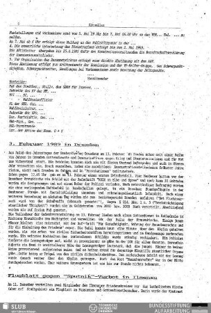 Flugblatt gegen "Sputnik"-Verbot in Ilmenau