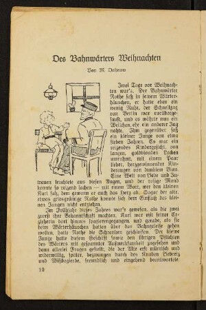 Des Bahnwärters Weihnachten