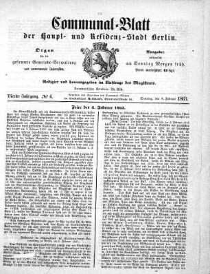1863,6: No. 6, 8. Februar 1863