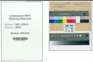 Entnazifizierung Heinrich Buckup , geb. 28.04.1911 (Arzt)