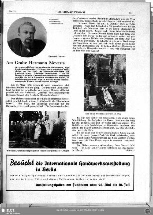 Am Grabe Hermann Sieverts