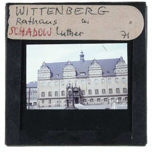 Lutherstadt Wittenberg, Rathaus,Lutherstadt Wittenberg, Schadow, Lutherdenkmal