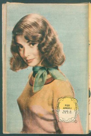 Pier Angeli (estrella de M. G. M.) - [Retrato]