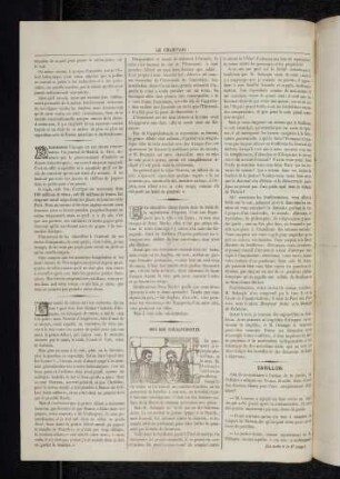 Avis aux feuilletonistes