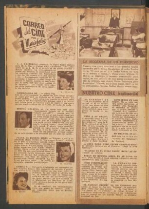 Correo del cine por Mariofelia