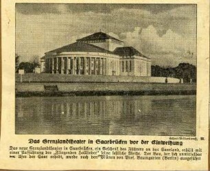 Grenzlandtheater in Saarbrücken