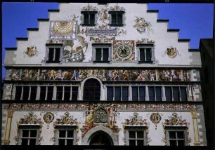 Lindau: Rathaus, restaurierte Südfassade