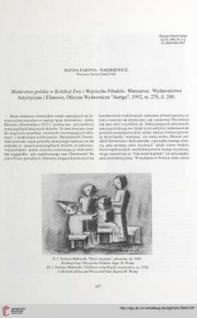 56: [Rezension von: Malarstwo polskie w kolekcji Ewy i Wojciecha Fibaków]