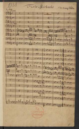 Vor dir vor deinem Angesichte; Coro, orch, bc; LorB 552; HoWV II.Anh.43