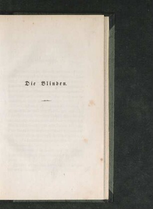 Die Blinden