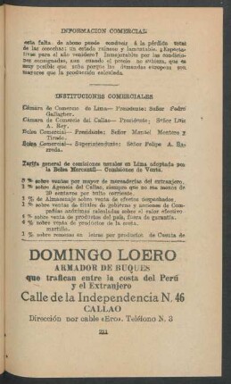 Instituciones comerciales