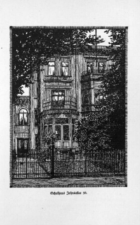 Schulhaus Johnsallee 33.