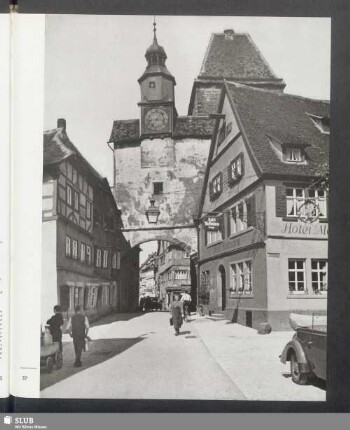 Rothenburg, Dinkelsbühl, Nördlingen