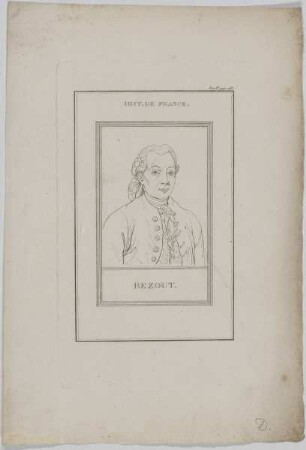 Bildnis des Étienne Bezout