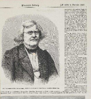 Bildnis von Peter Andreas Hansen (1795-1874)