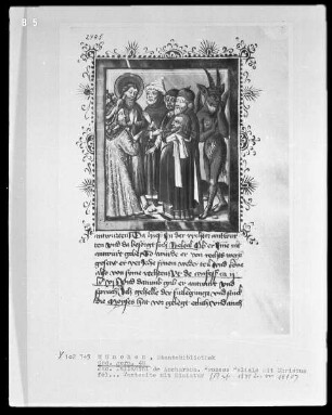 Jacobus Palladini de Anacharano, Prozeß des Teufels Belial mit Christus; der 'Grüne Teufel' — König Salomon, Zeugen und Belial