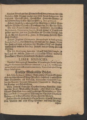 Liber Musicus.