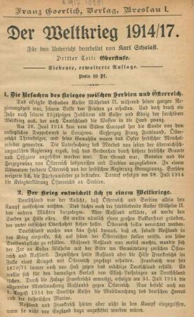 Teil 3: Oberstufe