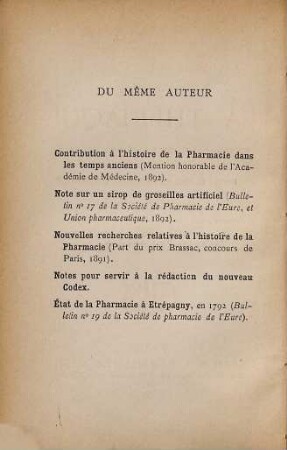 La thériaque, étude historique et pharmacologique par Joseph Bernhard : Les medicaments oubliés
