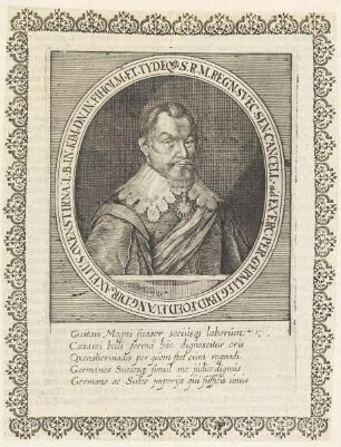 Bildnis des Axelius Oxenstirna