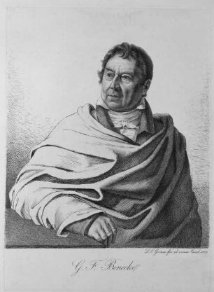 Bildnis des Göttinger Hofrats und Bibliothekars Georg Friedrich Benecke