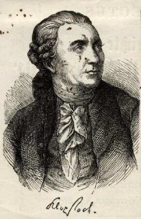 Bildnis von Friedrich Gottlieb Klopstock (1724-1803)