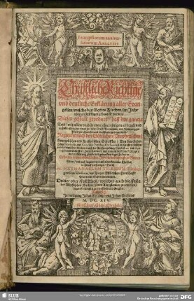 3: ... FestTheil, welcher auch die Festa der Bäpstischen Kirchen (ihren Aberglauben zu erweisen) begreifft, sampt einem vollkom[m]enen Register