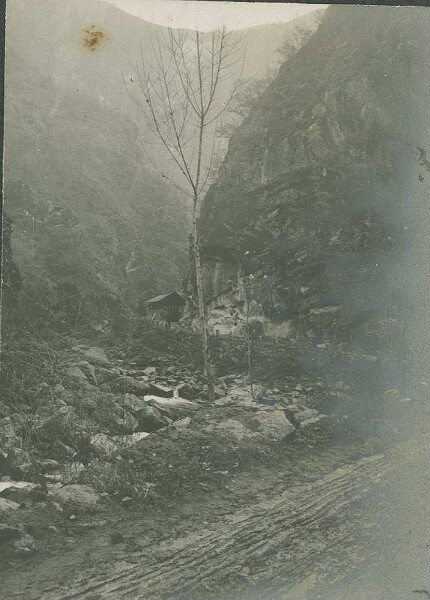 Entrée dans la vallée d'Eggental.