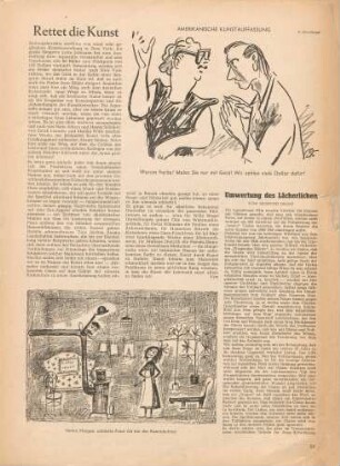 "Amerikanische Kunstauffassung"