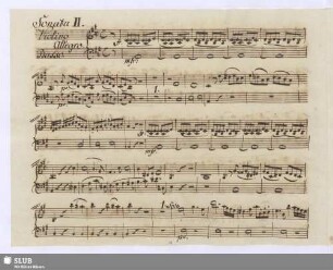Sonata II. [A-dur]