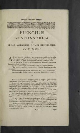 Elenchus Responsorum