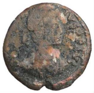 Münze, Aes 4, 379 - 395 n. Chr.?