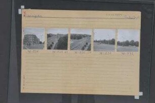 Straßenansichten. Berlin, Prenzlauer Berg, Platz am Königstor (1910 - 1975, wieder ab 1991)/Greifswalder Straße/Otto-Braun-Straße (ab 1995, bis 1966 Neue Königstraße,1966-1995 Hans-Beimler-Straße)/Friedenstraße