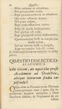 Quaestio Dialectico-Academica.