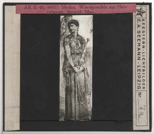 unbekannt (römisch), Medea, Wandfresko (Neapel MNArch 8976)