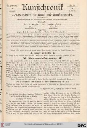 Heft 26 (7. April 1887)