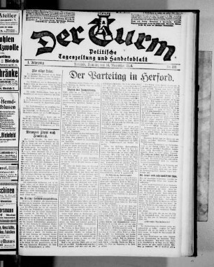 Der Turm. 1920-1934
