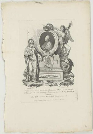 Bildnis des Clem. Wencesl.