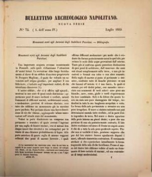 Bullettino archeologico Napoletano. 4. 1855/56 (1856)
