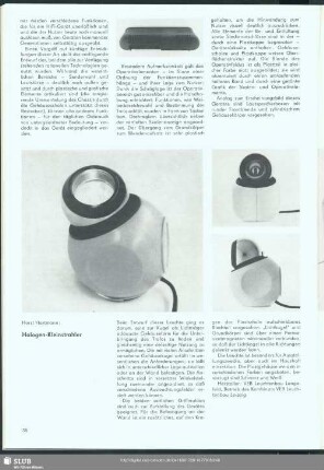 Halogen-Kleinstrahler : VIII. Kunstaustellung der DDR