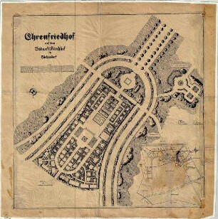 Erweiterungspläne Ehrenfriedhof