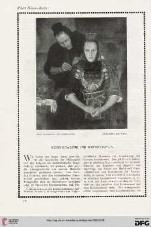 Kunstgewerbe und Wirtschaft