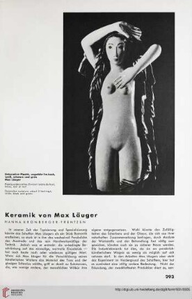6: Keramik von Max Läuger